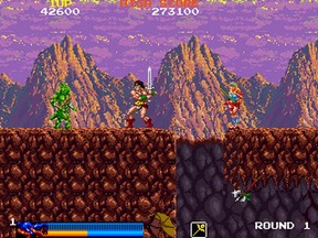 une photo d'Ã©cran de Rastan Saga sur Arcade